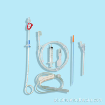 Kit de cateter para drenagem pigtail ureteral